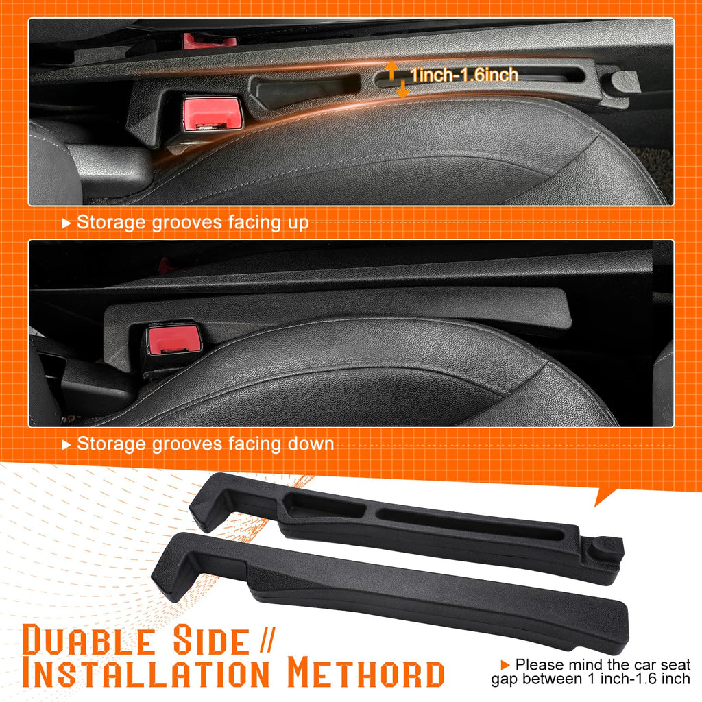 Car Seat Gap Filler Organizer for Small Item Storage