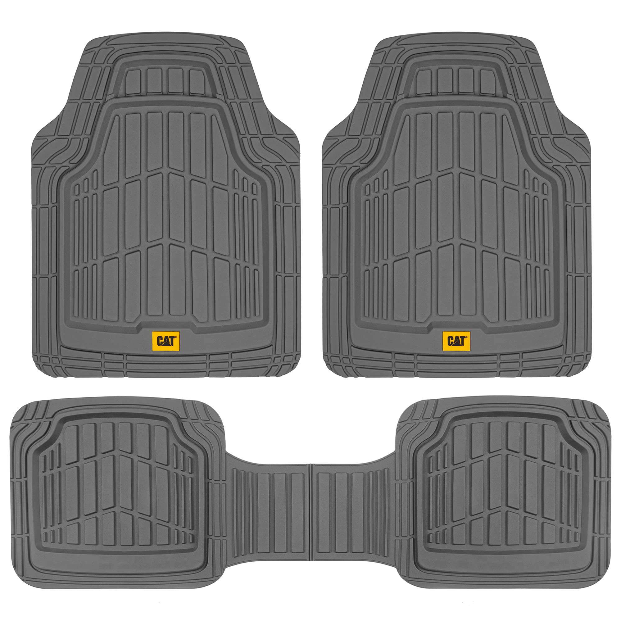 CAT ToughRide Heavy-Duty All-Weather Floor Mat Set