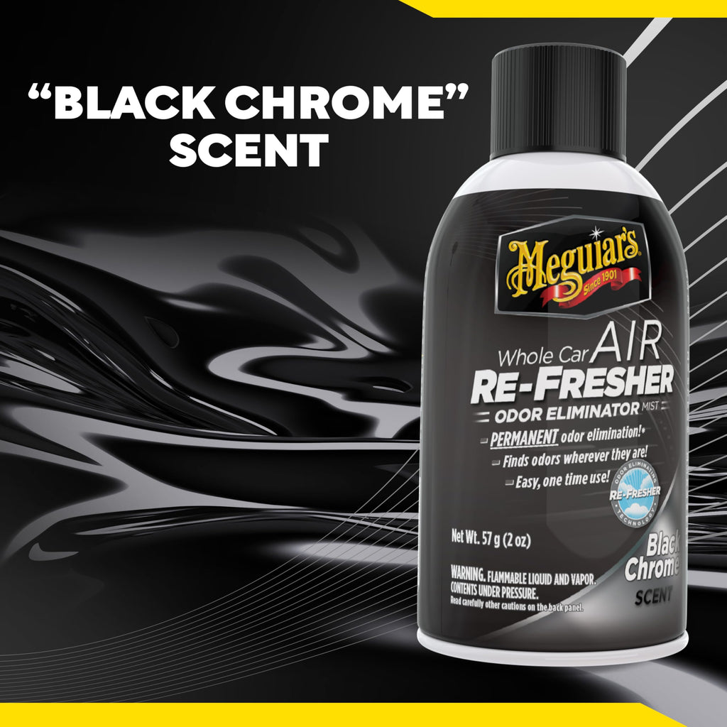 Meguiar’s Whole Car Air Refresher, Easy-to-Use Air Freshener Diffuser Spray