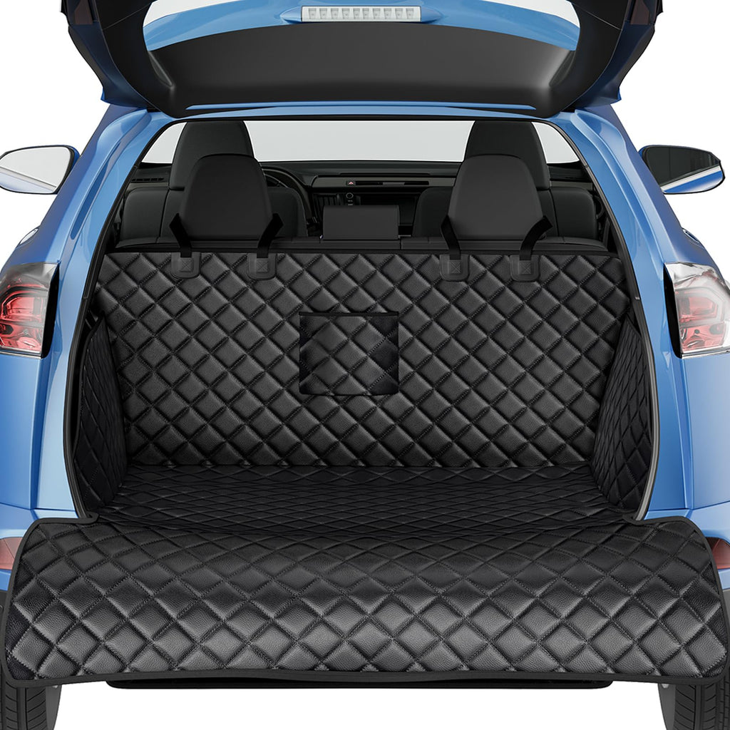 Waterproof Pet Cargo Liner with Bumper Flap for SUVs