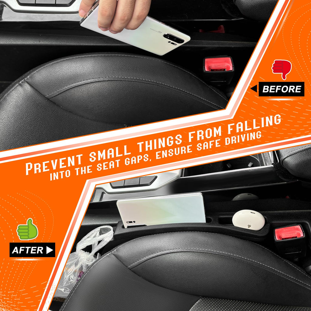 Car Seat Gap Filler Organizer for Small Item Storage