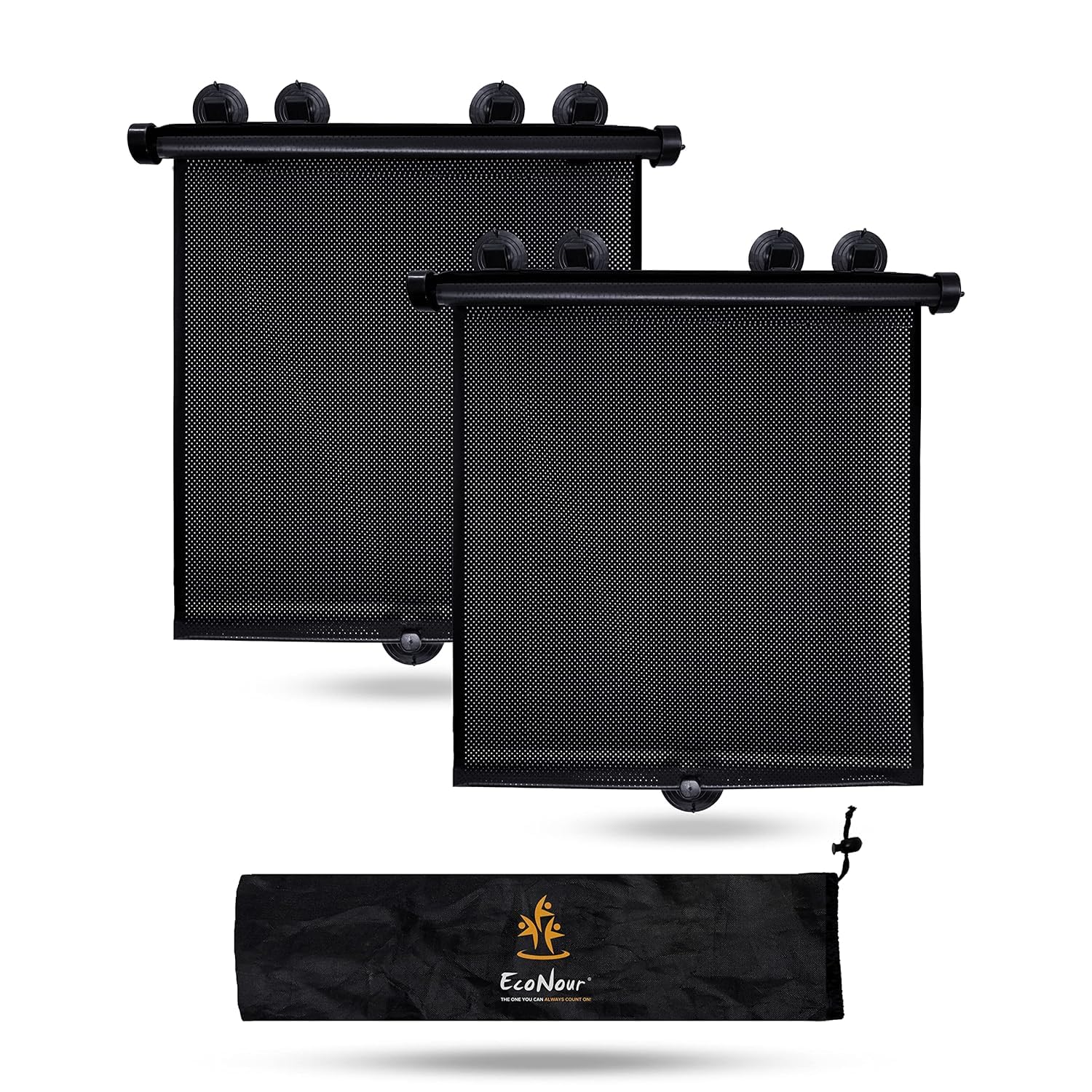 EcoNour Car Side Window Sun Shade for UV Protection