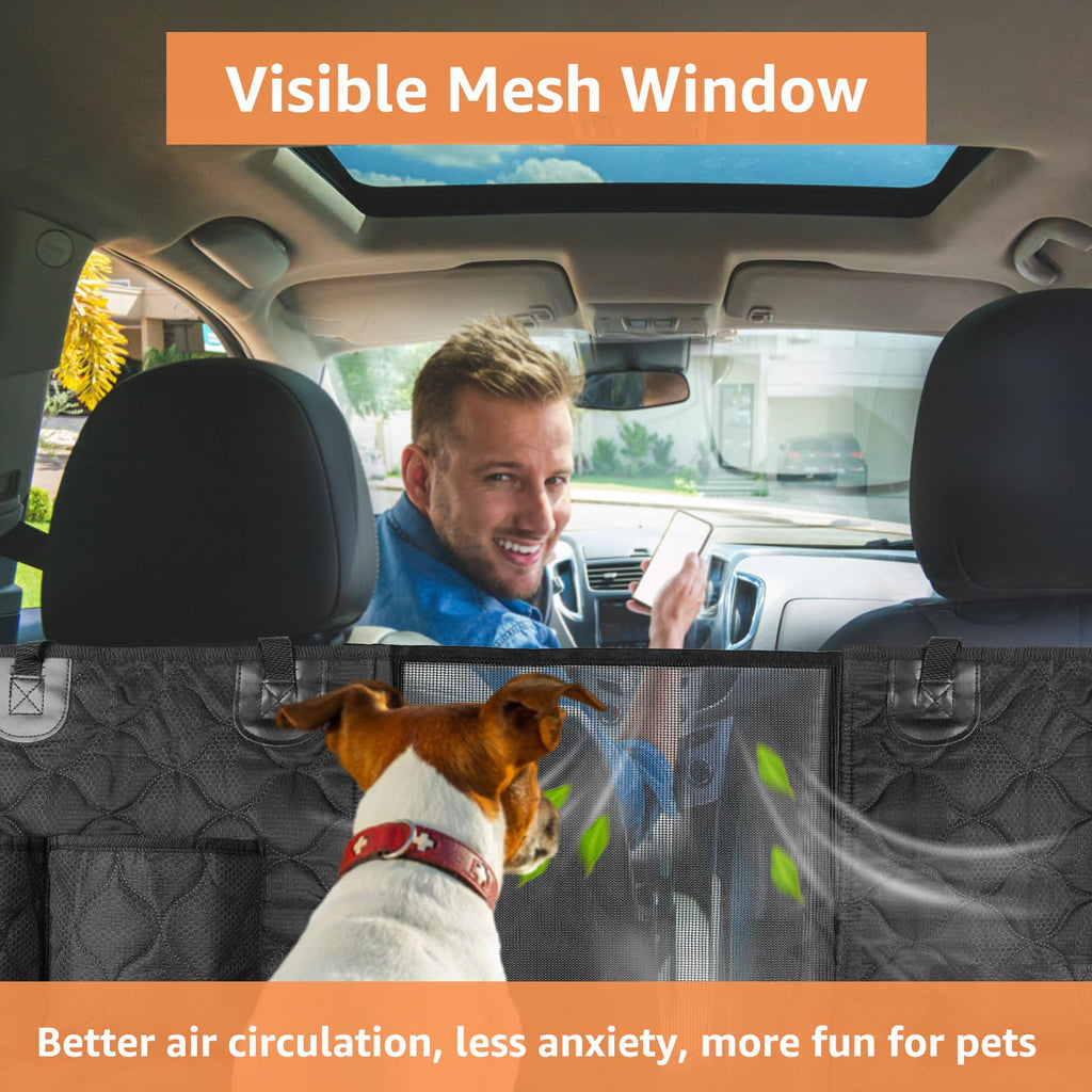 Waterproof Pet Cargo Liner with Bumper Flap for SUVs