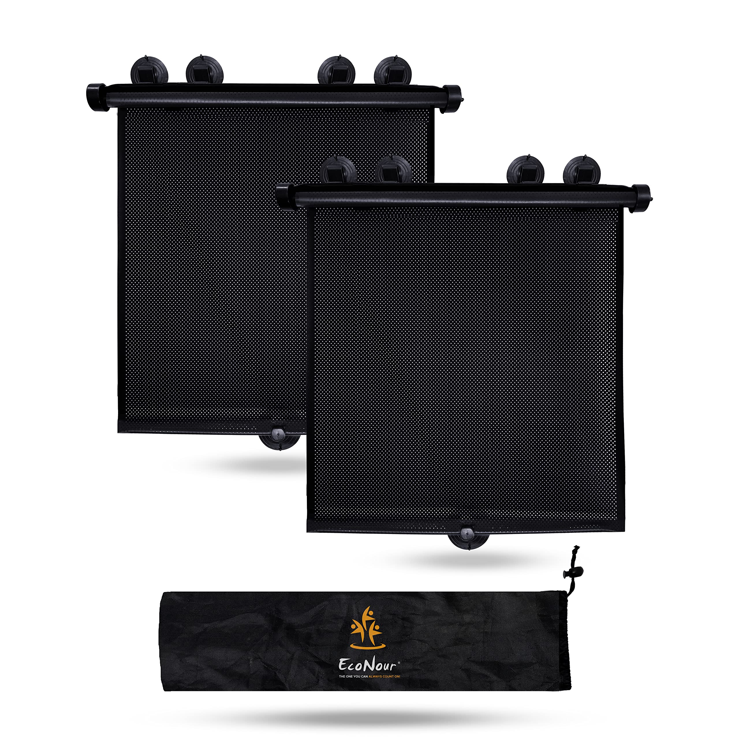 EcoNour Car Side Window Sun Shade for UV Protection