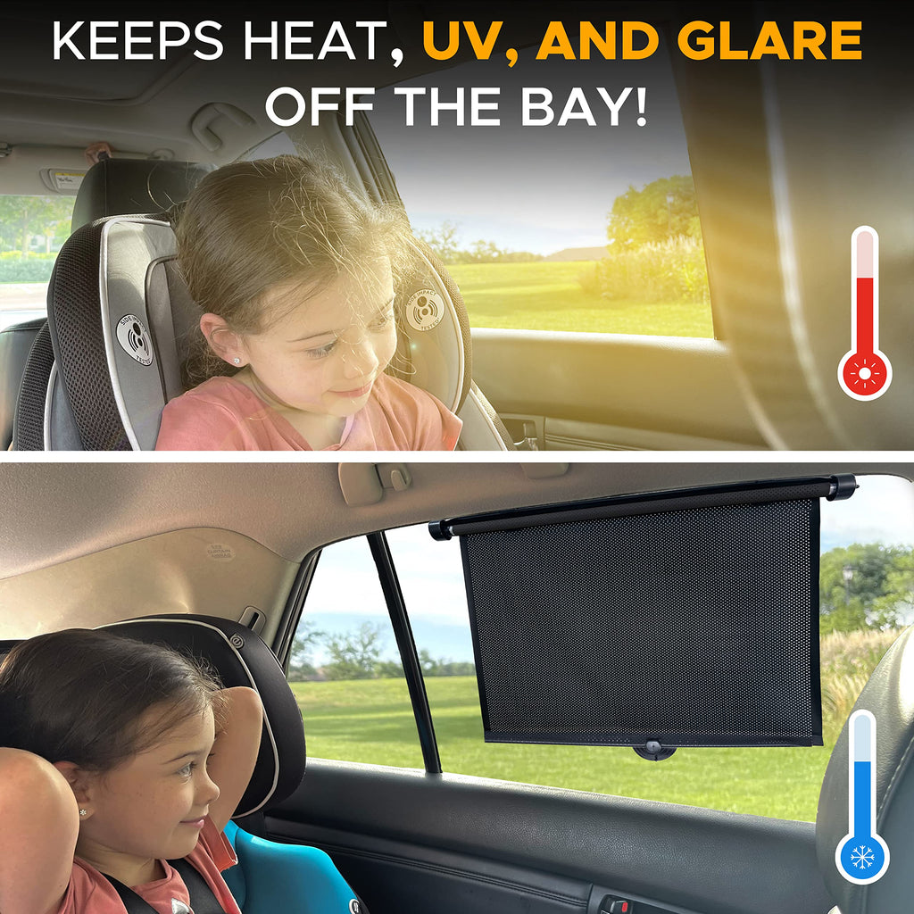 EcoNour Car Side Window Sun Shade for UV Protection